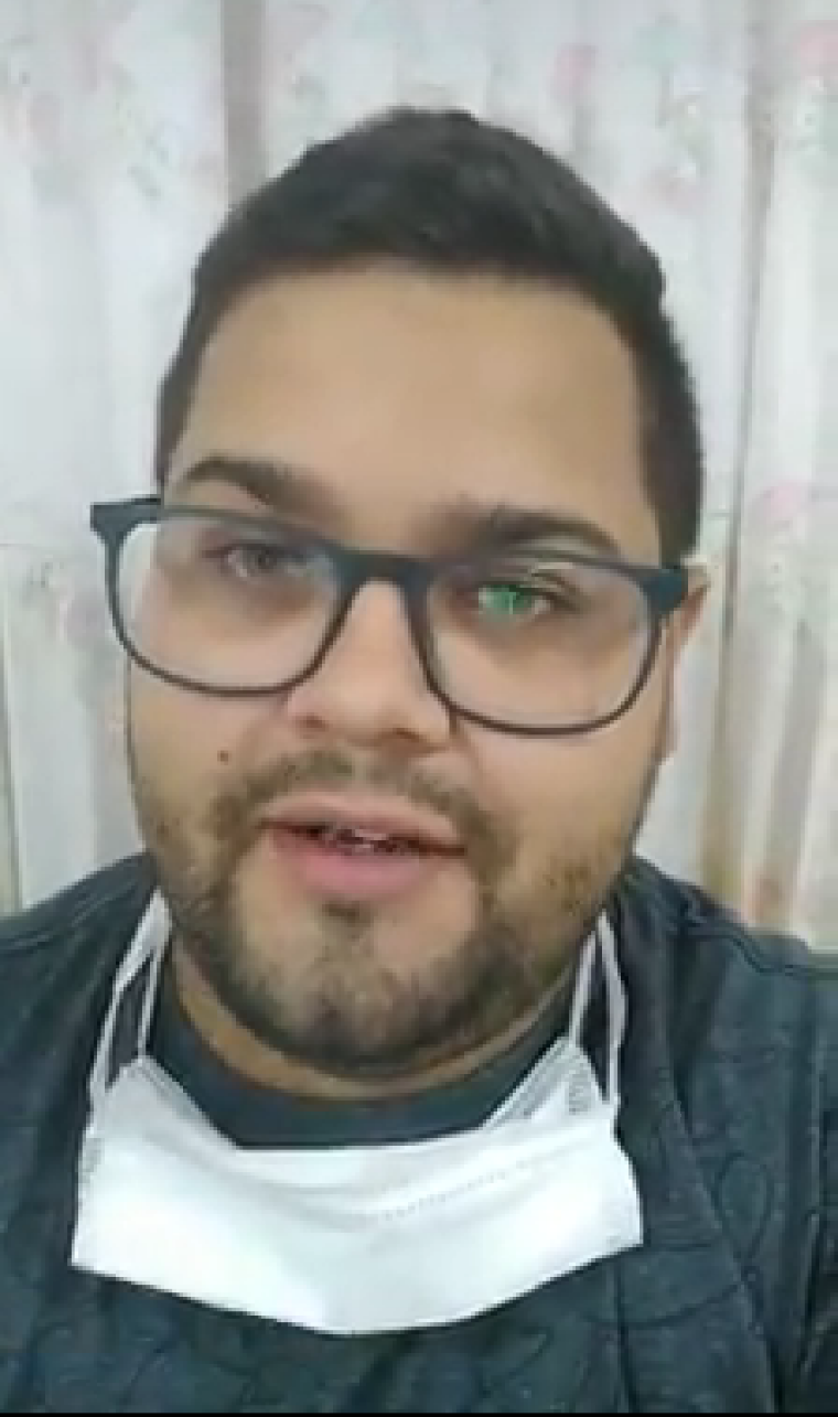 Luis Franco, tiene coronavirus, y desde Puerto Iguazú deja un fuerte mensaje a la sociedad