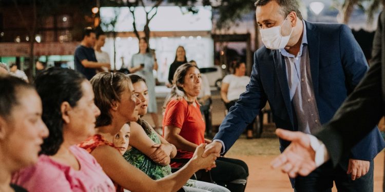 Herrera Ahuad acompañó la asunción de Cuper como intendente de Wanda