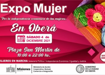 Expo Mujer en tu Municipio: con grandes expectativas para el sábado en Oberá