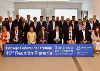 Ministros de Trabajo de todo el país fueron parte de la reunión plenaria del CFT