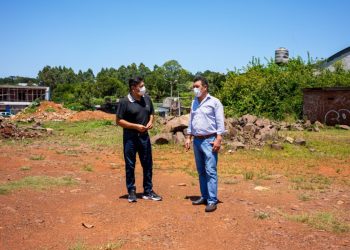 Autoridades del Ifai recorrieron el predio donde se construirá el Mercado Concentrador Zonal de San Pedro