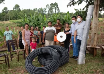 El Ifai entregó insumos a productores de San Pedro y firmó Convenio de Cooperación