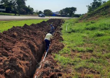 Panambí: avanza la red de bombeo de agua
