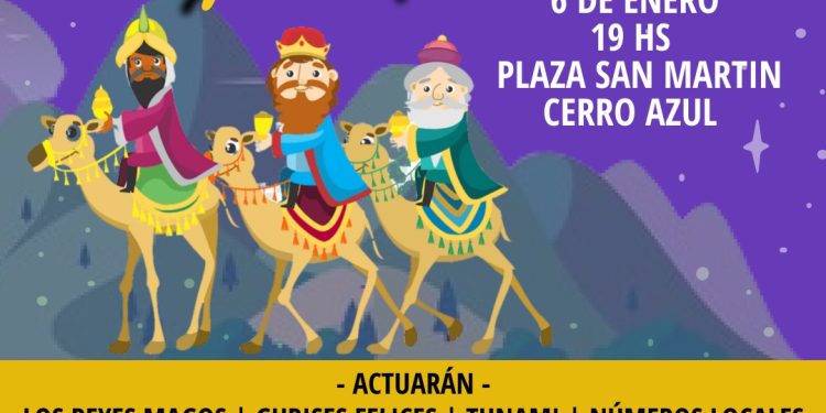 Festival de los Reyes Magos en Cerro Azul