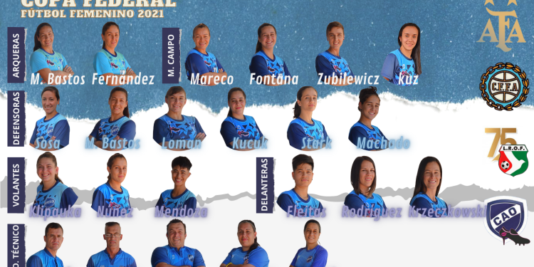 Copa Federal Femenina: presentaron el plantel de Las Decanas
