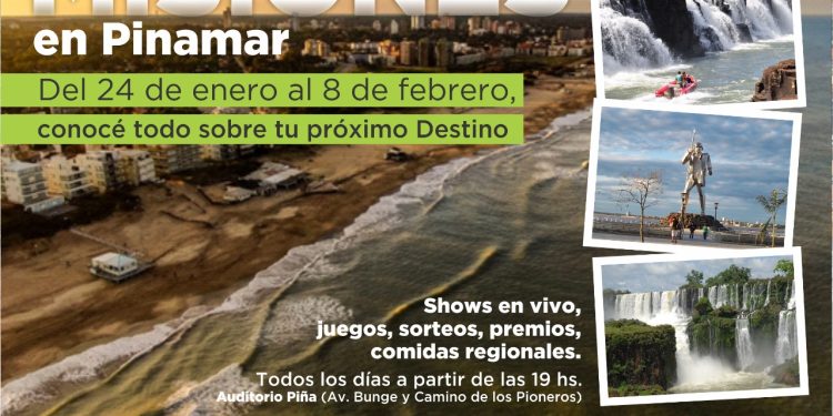 Misiones en Pinamar: buscarán captar el público de la costa Atlántica