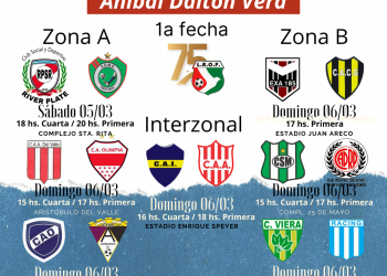 Liga Regional Obereña de Futbol: todo listo para el inicio del Apertura 2022