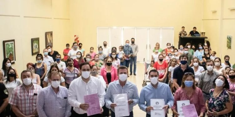 L. N. Alem: 250 familias podrán regularizar la situación de sus tierras