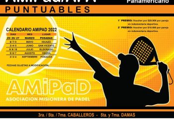 Se viene la 1ra fecha del Torneo Provincial Puntuable de la AMiPad – APA