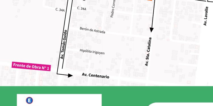 Por obras en la Avenida Alem de Posadas, estará cortada al tránsito por 15 días