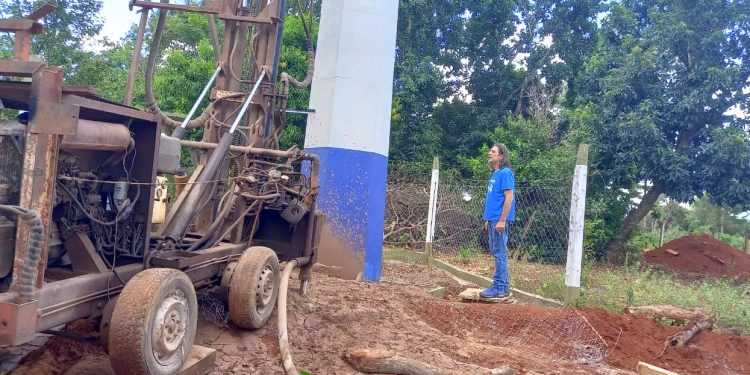 San Vicente: tras gestiones de TTT el barrio San Miguel ya tiene pozo perforado y acceso al agua potable