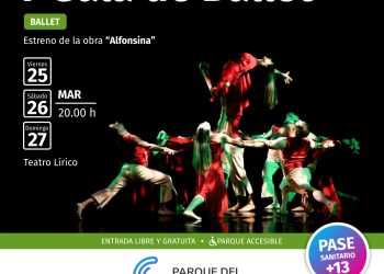 Posadas: el Ballet Clásico del Parque del Conocimiento inaugura la temporada 2022 con triple función de «Alfonsina»