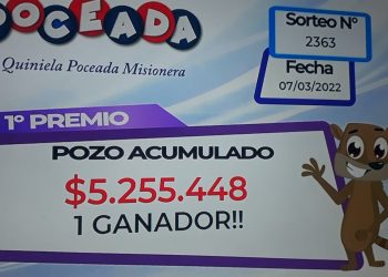Poceada Misionera: más de 5 millones para Candelaria