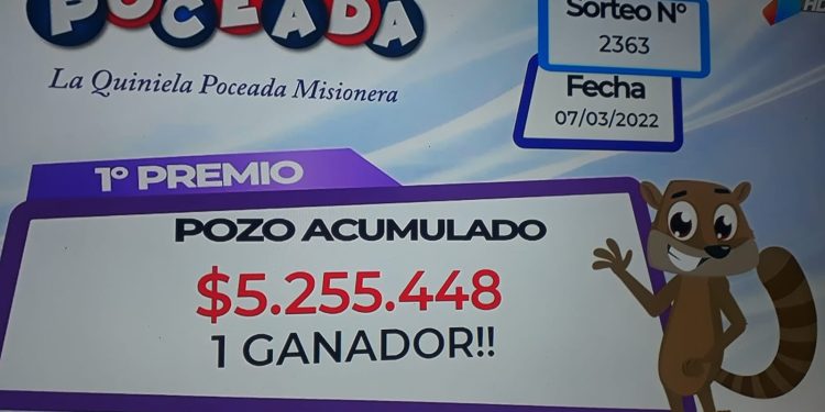 Poceada Misionera: más de 5 millones para Candelaria