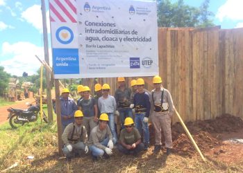 Posadas: a través de los movimientos populares la Nación ejecuta obras de urbanización en el barrio Lapachitos