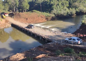 Ruta provincial Nº 2: se habilitó el paso provisorio sobre el Arroyo Pindaytí