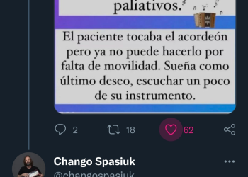 Emoción en las redes por la reacción del Chango Spasiuk a un pedido de un paciente internado en el Garrahan