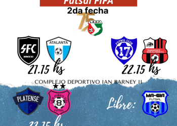 Liga Regional Obereña de Fútbol: noche de Fútsal FIFA