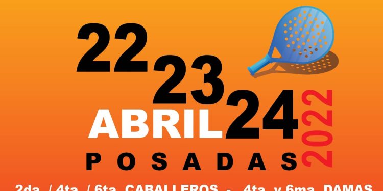 Del 22 al 24 de abril se jugará la fecha pares del circuito puntuable Amipad – APA