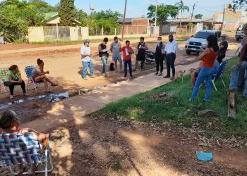 Vecinos de la Chacra 192 de Posadas frenan obra municipal y piden la intervención del defensor del Pueblo