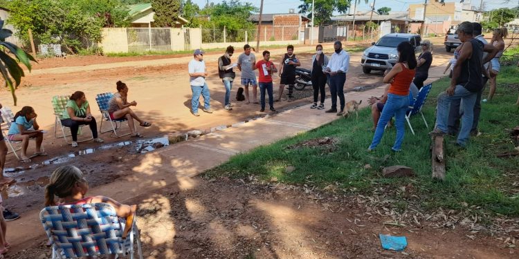 Vecinos de la Chacra 192 de Posadas frenan obra municipal y piden la intervención del defensor del Pueblo