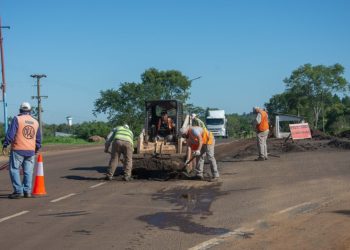 San Javier: renuevan las arterias que conectan el acceso a la localidad y el Puerto
