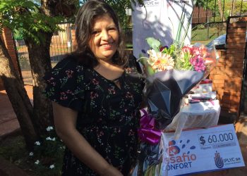 Posadas: entregaron premio a ganadora del Desafío Confort