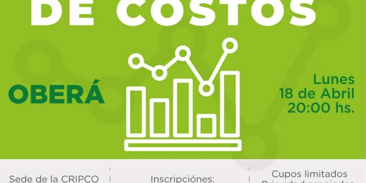 El Fondo de Crédito de Misiones brindará un taller sobre análisis de costos en Oberá