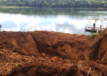 Con fondos nacionales se construye la nueva toma de agua para la ciudad de Puerto Rico