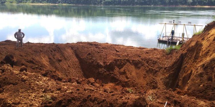 Con fondos nacionales se construye la nueva toma de agua para la ciudad de Puerto Rico