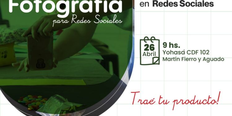 Dictarán capacitación en fotografía para Redes Sociales a emprendedores misioneros