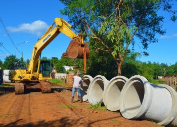 Avanza obra hidráulica en barrio Prosol de Posadas