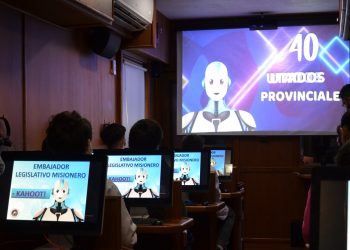 Estudiantes de la Escuela 528 Ramón García de Posadas, visitaron la Legislatura