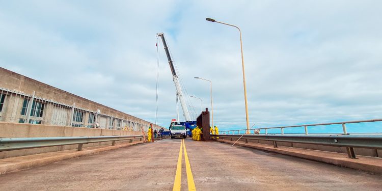 Avanza el mantenimiento programado en la Central Hidroeléctrica Yacyretá