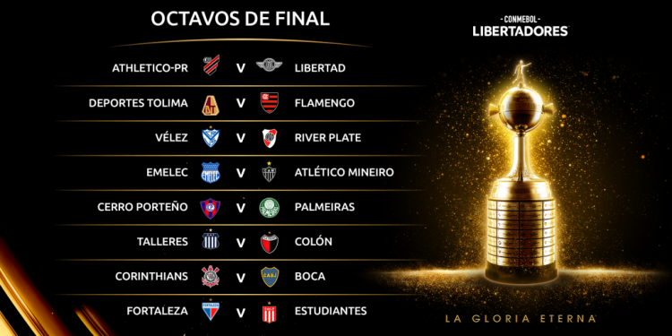 Copa Libertadores 2022: así quedaron los octavos de final