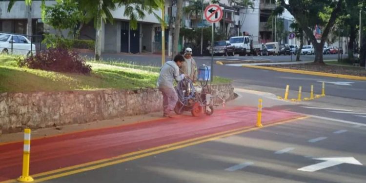 Crece la red de ciclovías en Posadas