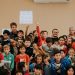 Herrera Ahuad compartió una jornada con los niños del “Vivamos Fútbol”