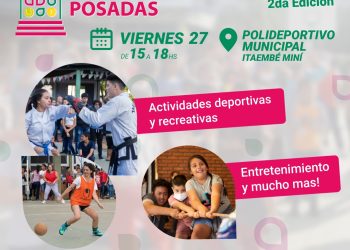 Posadas: con actividades deportivas y recreativas, este viernes el “Concejo Sale a la Cancha” en Itaembé Miní