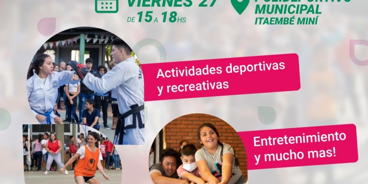 Posadas: con actividades deportivas y recreativas, este viernes el “Concejo Sale a la Cancha” en Itaembé Miní