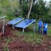 Con nuevos paneles solares y la bomba, familias mbya de Arroyo Isla ya tienen agua y energía