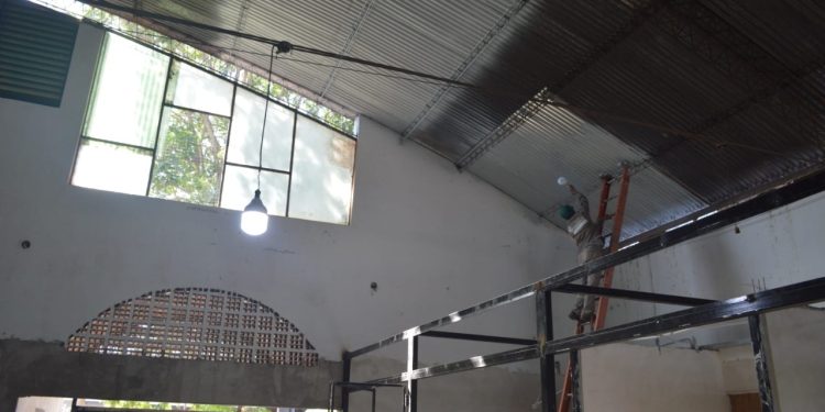 Avanzan las obras en el Mercado Villa Urquiza de Posadas