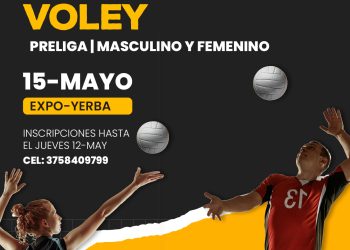 Torneo de Voley preliga Masculino y Femenino en Apóstoles