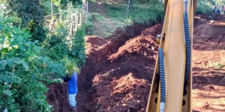 Santa Ana avanza con la red municipal de agua potable