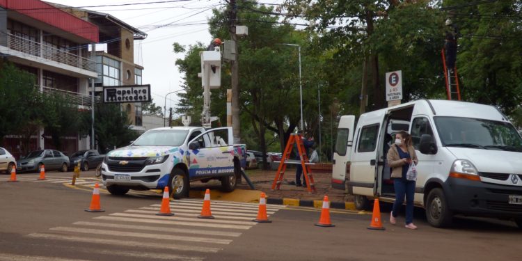 Seguridad: con más cámaras y tótem amplían el sistema de videovigilancia en Oberá