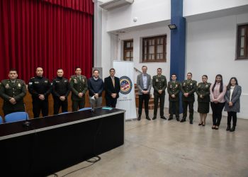 La Policía de Misiones intercambia conocimientos con expertos de la Policía Nacional de Colombia