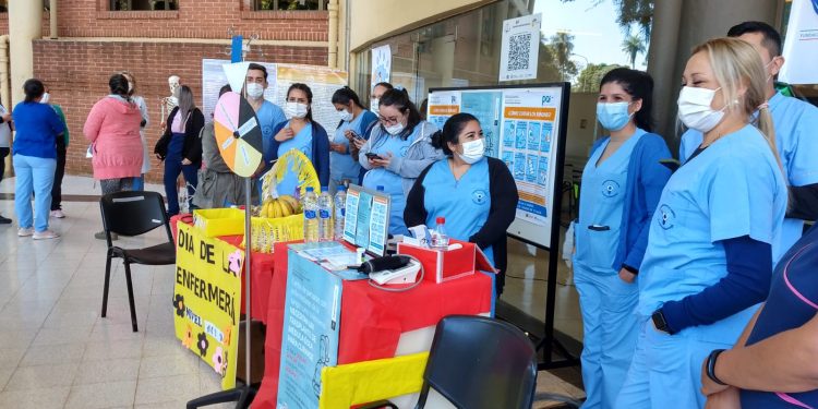 Resaltan el rol de enfermería en el Hospital Escuela, trabajan más de 400 enfermeros en el Nosocomio