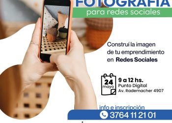 Brindarán capacitación gratuita a emprendedores sobre Fotografía para redes sociales