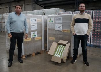 El INYM envió 128 mil saquitos de mate cocido como ayuda humanitaria a Ucrania