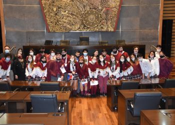 Estudiantes del Instituto Madre de la Misericordia destacaron que las visitas guiadas a la Legislatura son interactivas y productivas