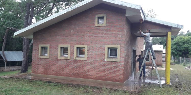 Ultiman detalles para poner en funcionamiento un Caps rural en Cerro Azul